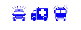 (image for) POLICE FIRE AMBULANCE MUNICIPAL