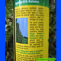 (image for) Nutiva ORGANIC HEMP OIL Cold Pressed 16 oz