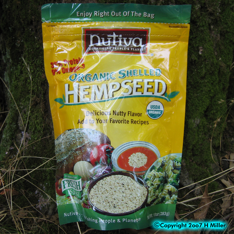 (image for) NUTIVA ORGANIC RAW SHELLED HEMPSEEDS HEMP SEEDS