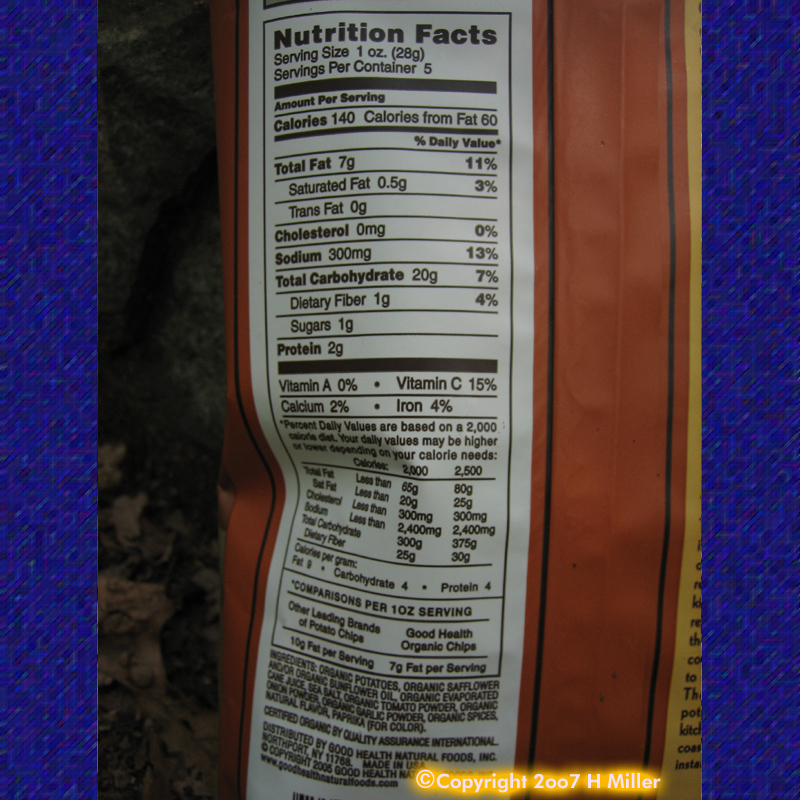 (image for) Organic BBQ Potato Chips 5 oz
