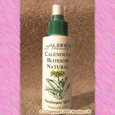 (image for) Aubrey Organics Calendula Natural Deodorant Spray