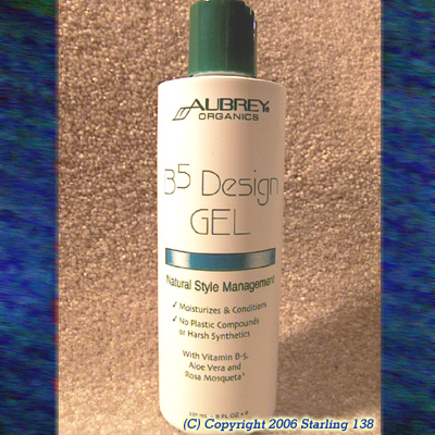 (image for) Aubrey Organics B5 Design Hair Styling Gel ALL Natural