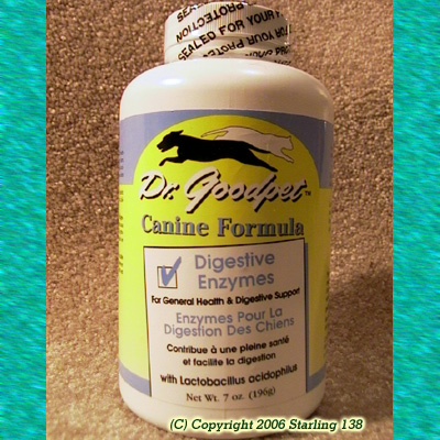 (image for) Dr. Goodpet Canine Formula Digestive Enzymes POWDER