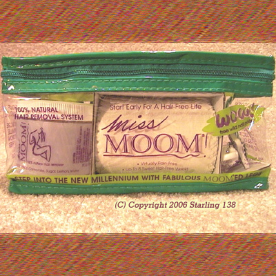 (image for) Miss Moom Natural HAIR REMOVAL kit gr8 gift 4 teens!!
